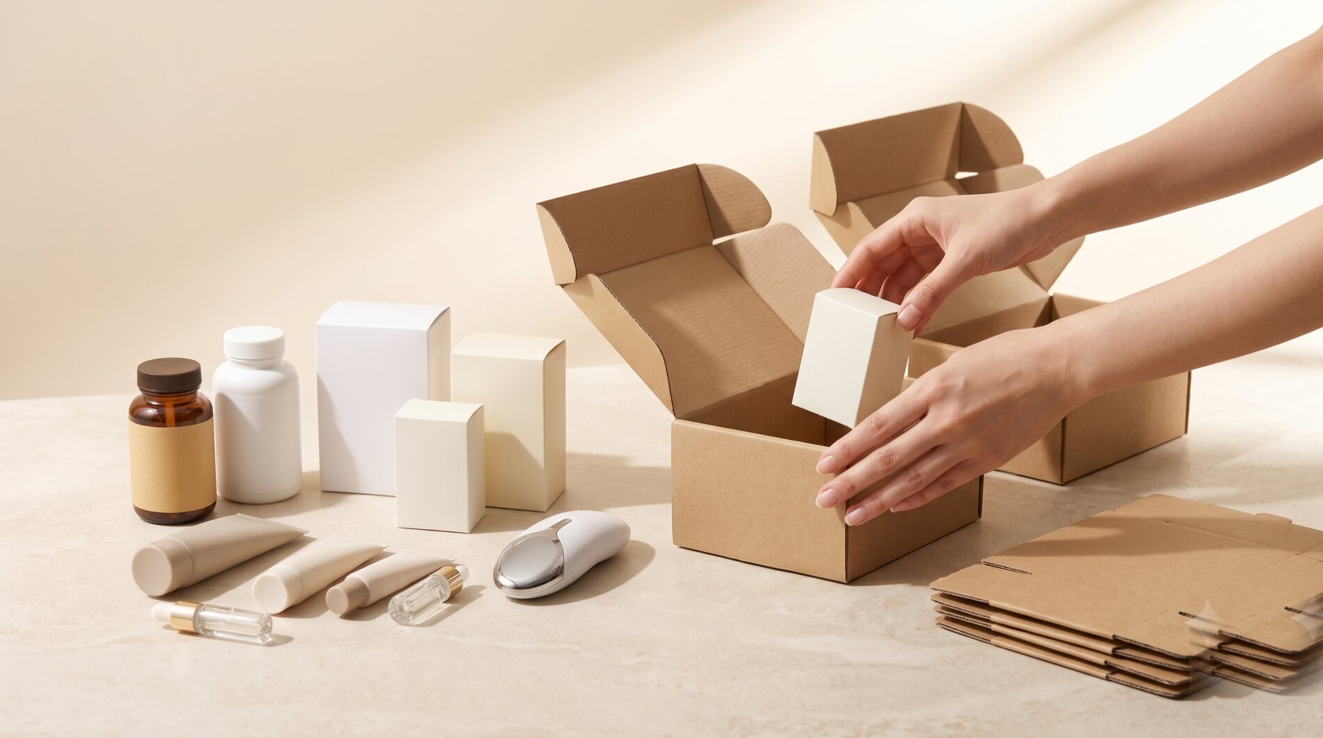 Sourcing & pengemasan produk Korea — OLN Connect